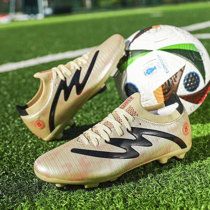 World Cup football shoes men AG long nails TF broken nails adult children student training artificial sports shoes