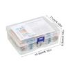 2600Pcs Metal Film Resistor Kits 1Ohm-10MOhm 1/4W 1% 130 Values Resistor Kits for Making Projects and Experiments