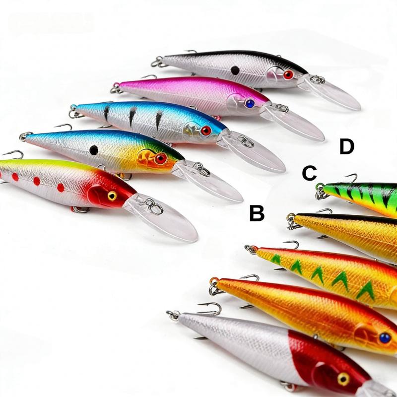 Floating Minnow Lua Lure10Color11.5cm10.5gBionic Bait Freshwater and Saltwater Universal Hard Bait Fishing Supplies