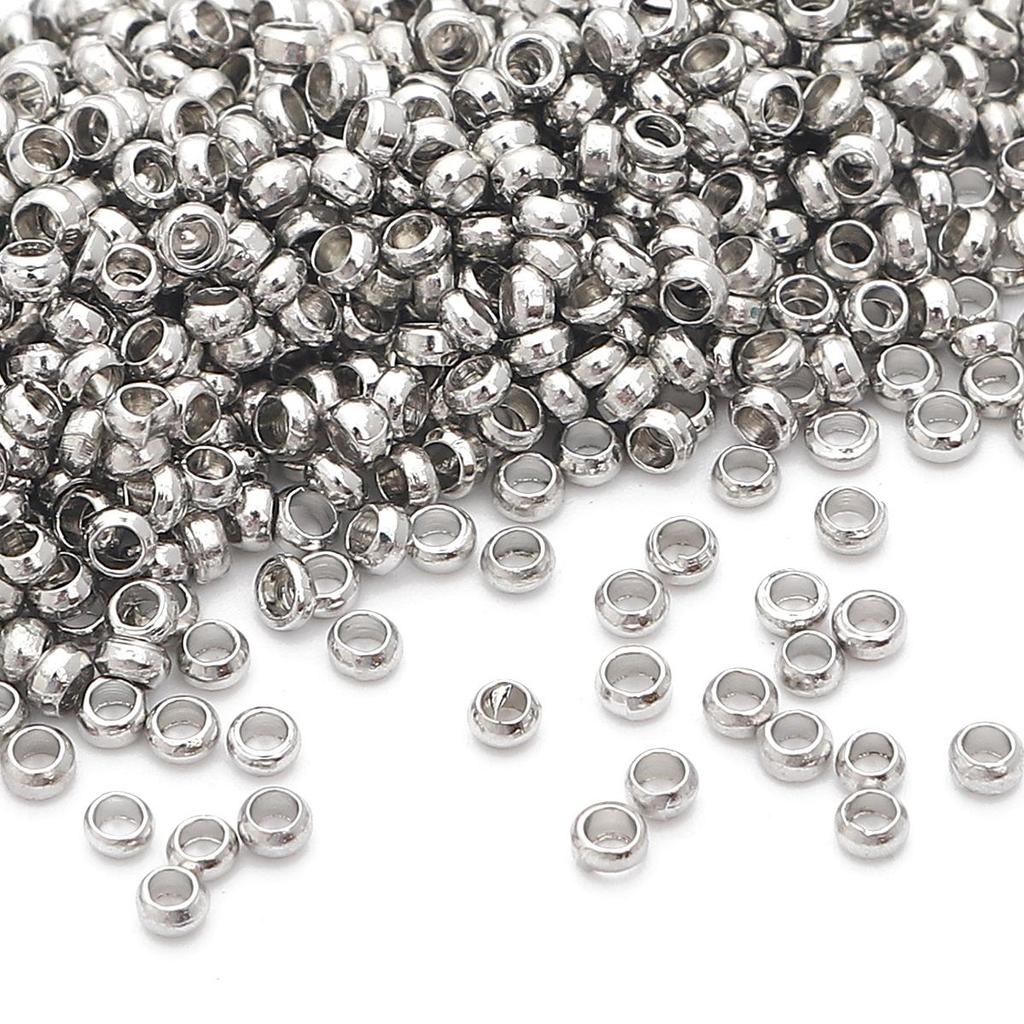 100PCS/Bag Copper Beads For DIY Handmade Jewelry