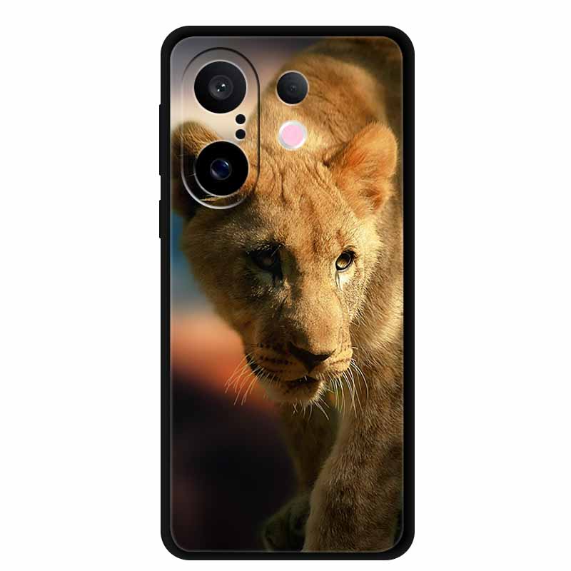 For Vivo S30 Pro Mini Case Luxury Cartoon Pattern Cool Soft Silicone Cover Phone Case for Vivo S30 Pro Mini 5G Protection Bags