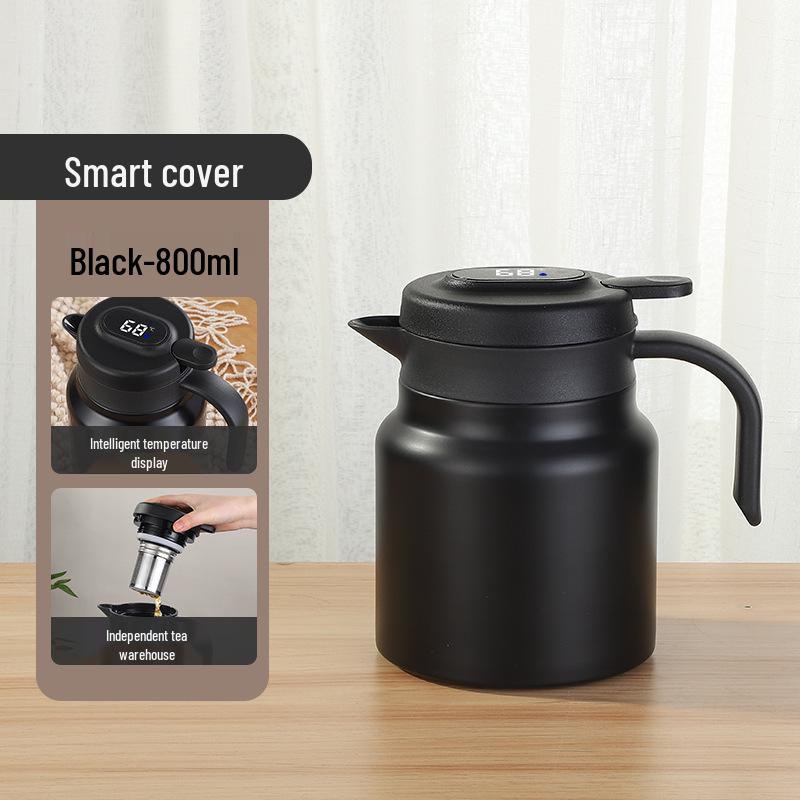 Large Capacity 304 Stainless Steel Insulated Tea Infuser Kettle for Home and Office