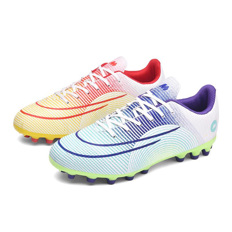 

Straight hair green student non-slip football shoes professional game shoes 46