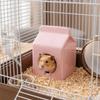Comfortable Ceramic Hamster Nest Non-Slip Pet Ice Cold House Hamster Hideout  Cage Accessories