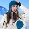 Winter Warm Earflap Sports Ski Fleece Hat