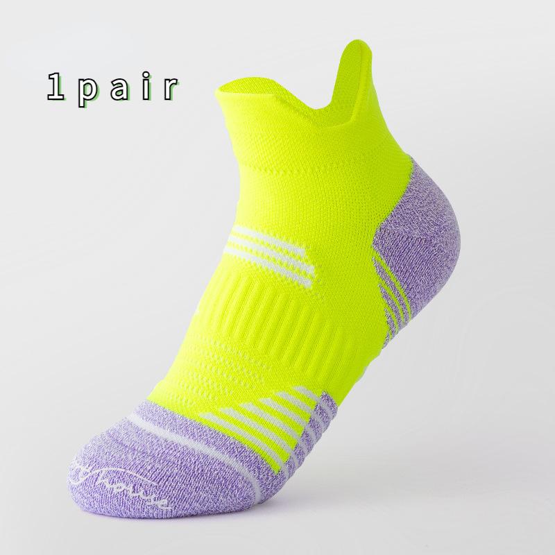 Gr. 35-39 Damen Sommer Kurze Kompressionssocken Springseil Laufsocken Dünne Sportsocken