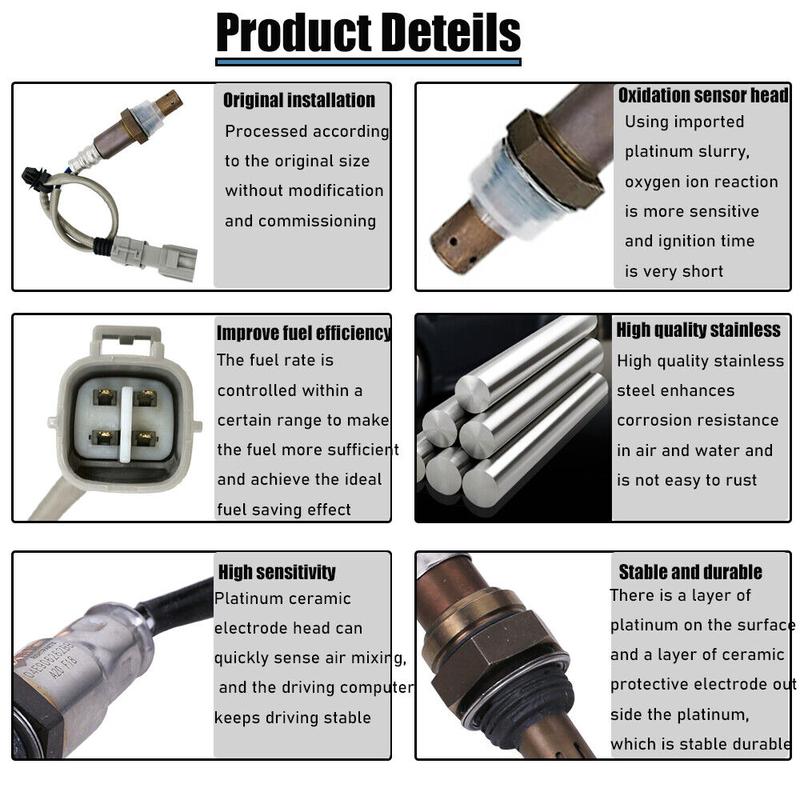 Downstream Oxygen O2 Sensor For Toyota Highlander Sienna RX330 3.3L 2004 2005 2006 2007 Scion xB 2008-2014 89465-48170 234-4168