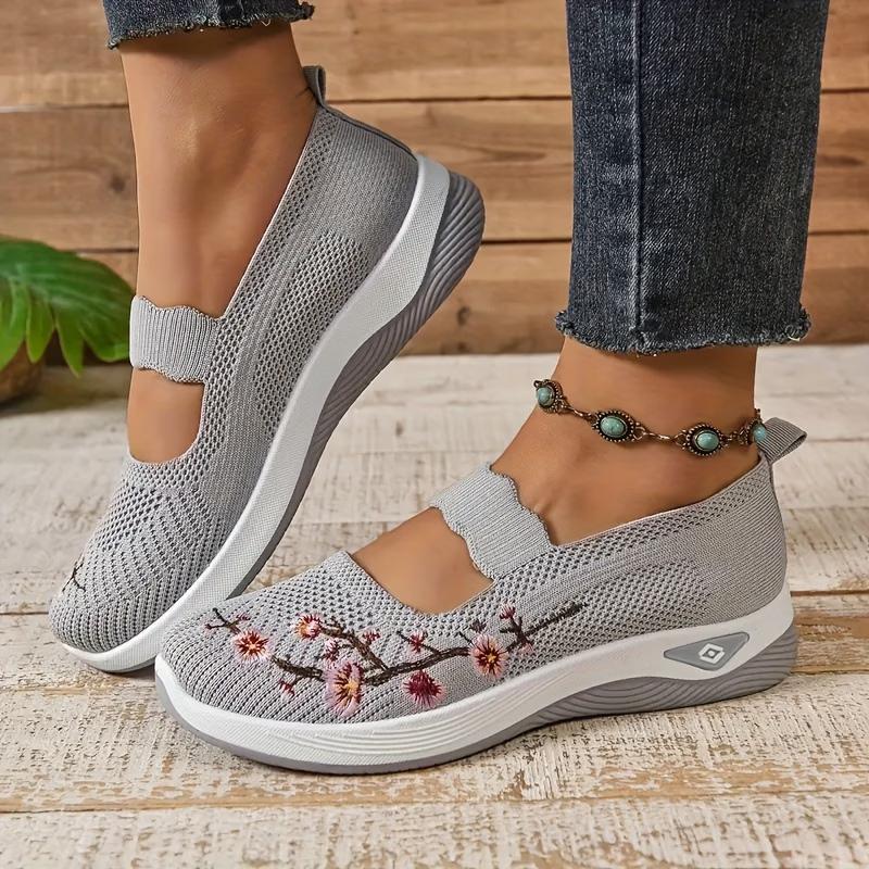 New Women's Summer Breathable Sneaker, Flat Shoes, Lightweight Soft Sole Comfortable Shoes, To Give Mom Intimate Gift Women's Shoes, Women Shoes
