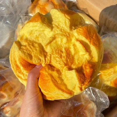 Pineapple Big Bun Squeeze Toy Super Soft Milk Aroma Bread Fidget Toy Slow Rising Realistic Bread Sensory Toy For Adults Gift
