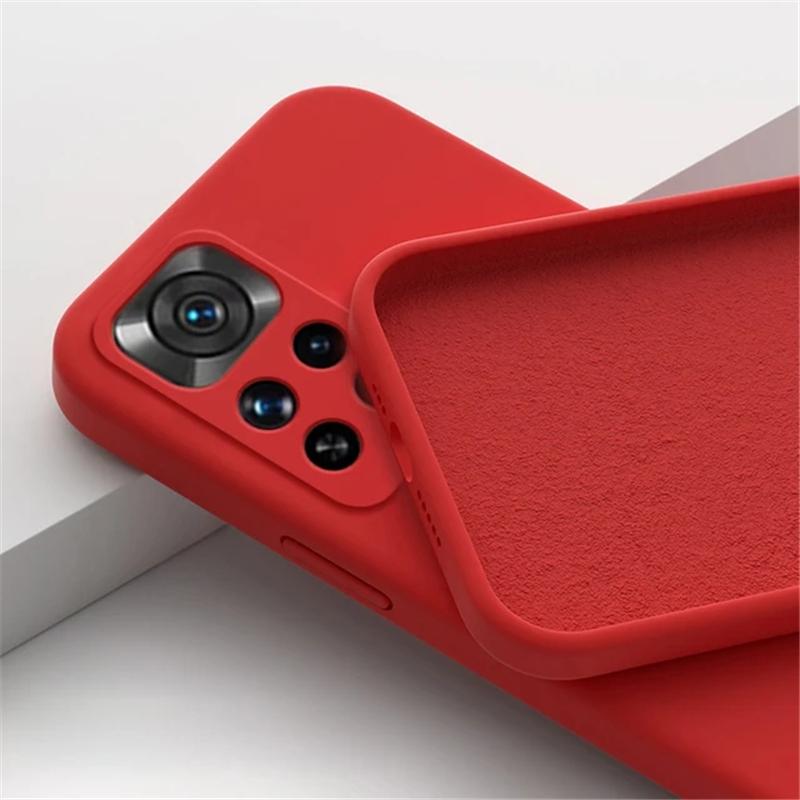Phone Case For Xiaomi Redmi Note 12 12S 4G 5G Luxury Original Liquid Silicone Soft Back Cover For Xiaomi Poco X5 Pro 5G Shockproof Bumper Cases
