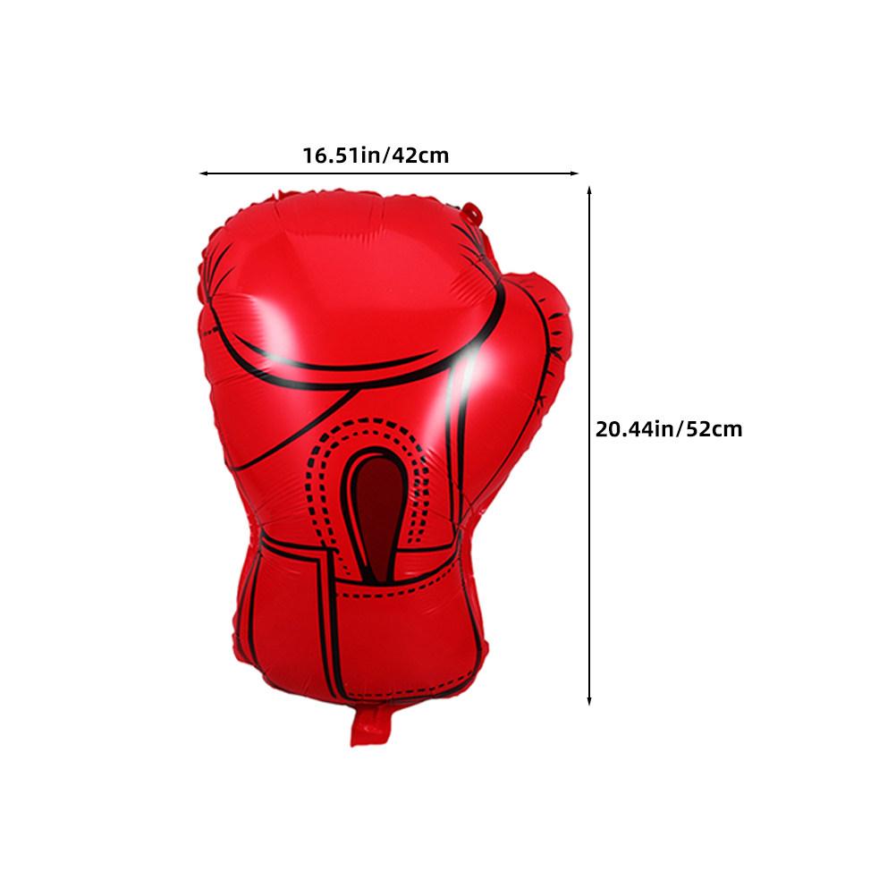

6Pcs Boxing Balloons for Birthday Party Wrestling Themed Decorations Foil Inflatable Balloons Sports Event Boys Celebration other