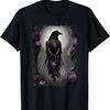 Goth Ästhetik Grunge Okkult Emo Satanisch Rabe Hexenhaftes T-Shirt