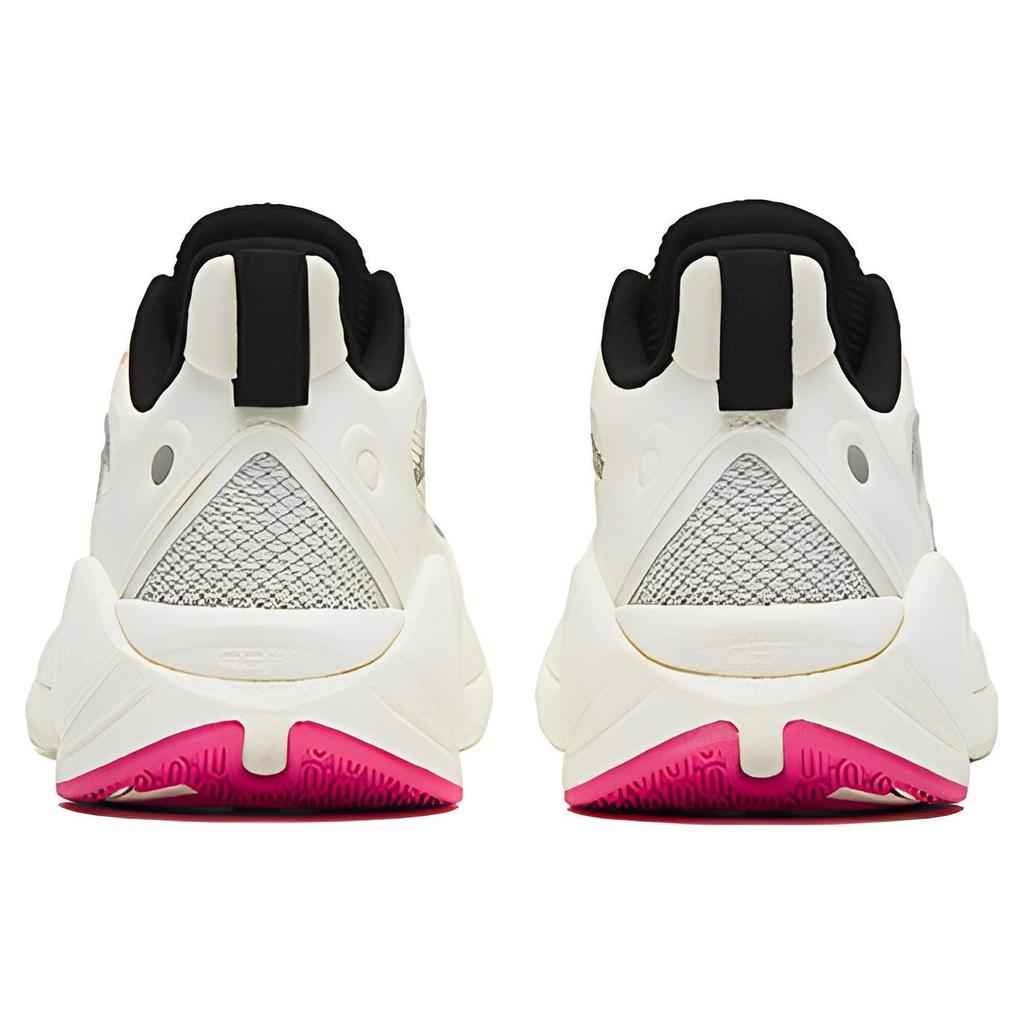 Anta C37 3.0 Comfortable Non-Slip Wear-Resistant Breathable Low-Top Running Shoes Women Sneaker Silver White Black 922315537-5