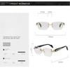 Y2K Vintage Frame Glasses Anti Eyestrain Eye Protection Anti-Blue Light Glasses Metal Travel Eyewear Hinges Eyeglasses