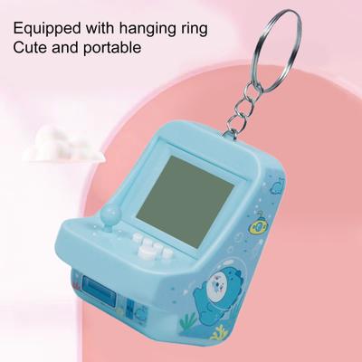 Arcade Game Machine Game Modes Support 26 Classic Music with Keychain Entertainment Mini