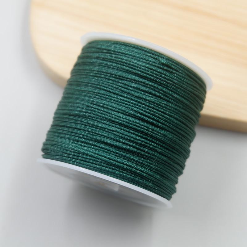 A Strand Of Blue Silk Braided Hair Bracelet A Jade Thread Diy Handwoven Bracelet Necklace Pendant Lanyard Hand Rope Red Rope