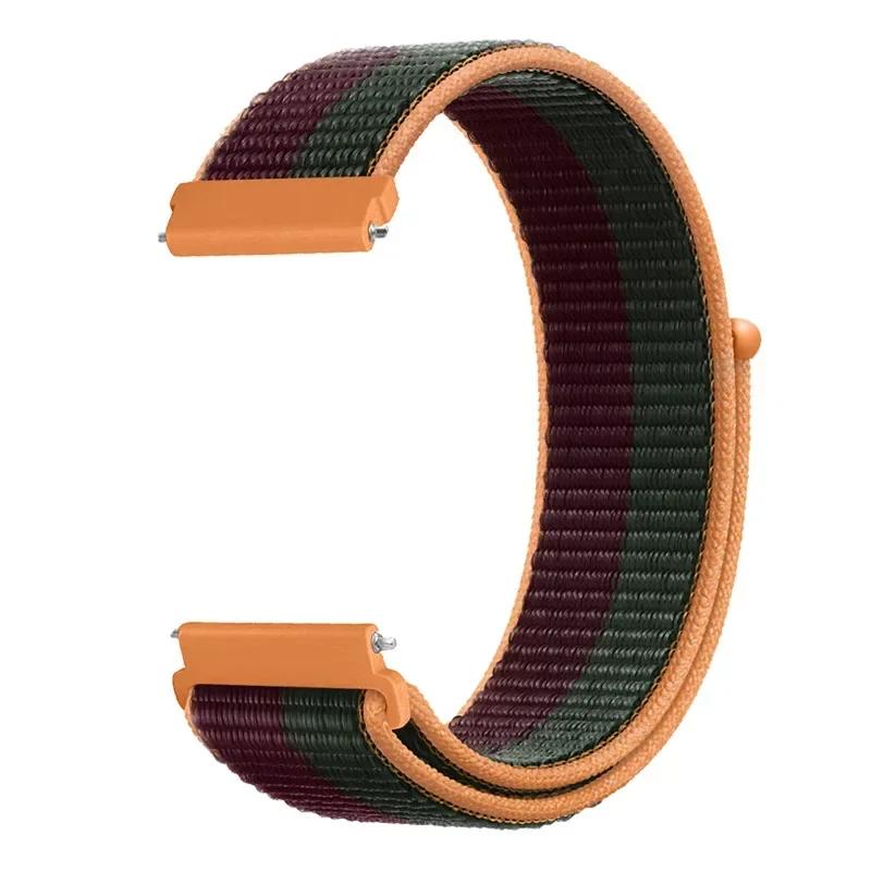 20/22mm Nylon Loop Strap For Amazfit Balance Smartwatch Replacment Bracelet Sport Watchband Correa For Amazfit Balance Watchband