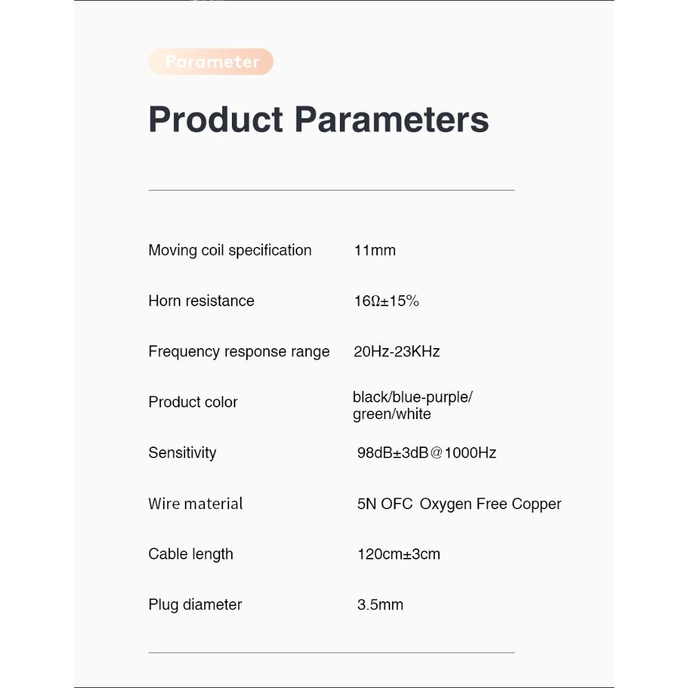 QKZ AK6 PRO Sluchátka HiFi Fever Bass Kabelová sluchátka do uší pro mobilní telefon a počítač