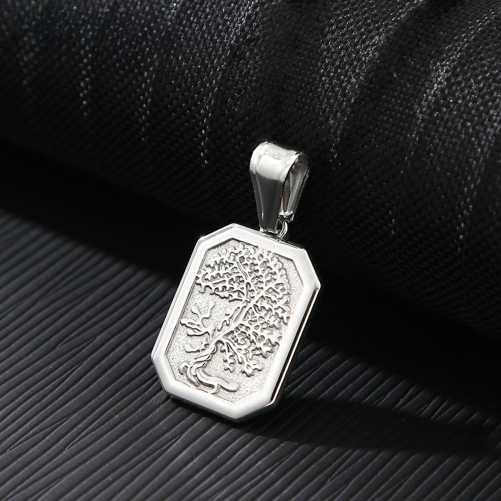 Европейский и американский модный тренд Мужской кулон из нержавеющей стали и титана Ювелирные изделия Stainless Steel