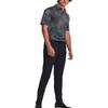 Under Armour Gemustertes Casual Golf Schnelltrocknendes Poloshirt Herren Oberteile Schwarz 1378677-005