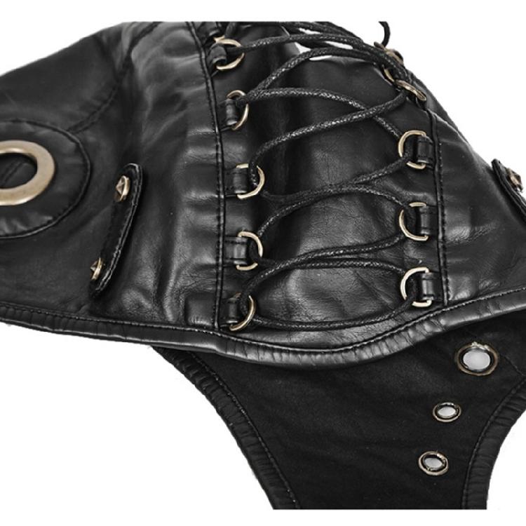 Steampunk Earflap Hat Bomber Hat Steampunk Hat With Goggles Men TrapperHat