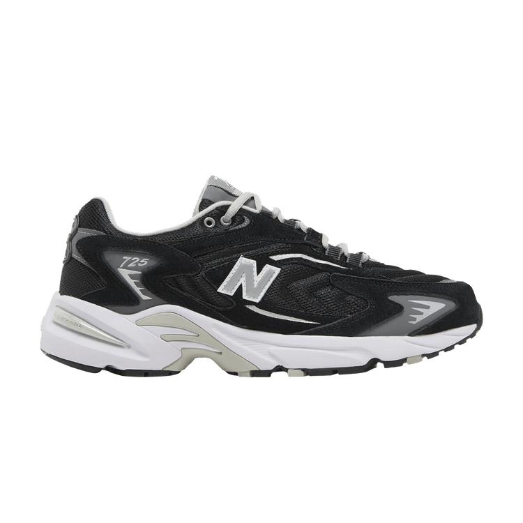 New Balance 725 Black Metallic Silver 37.5