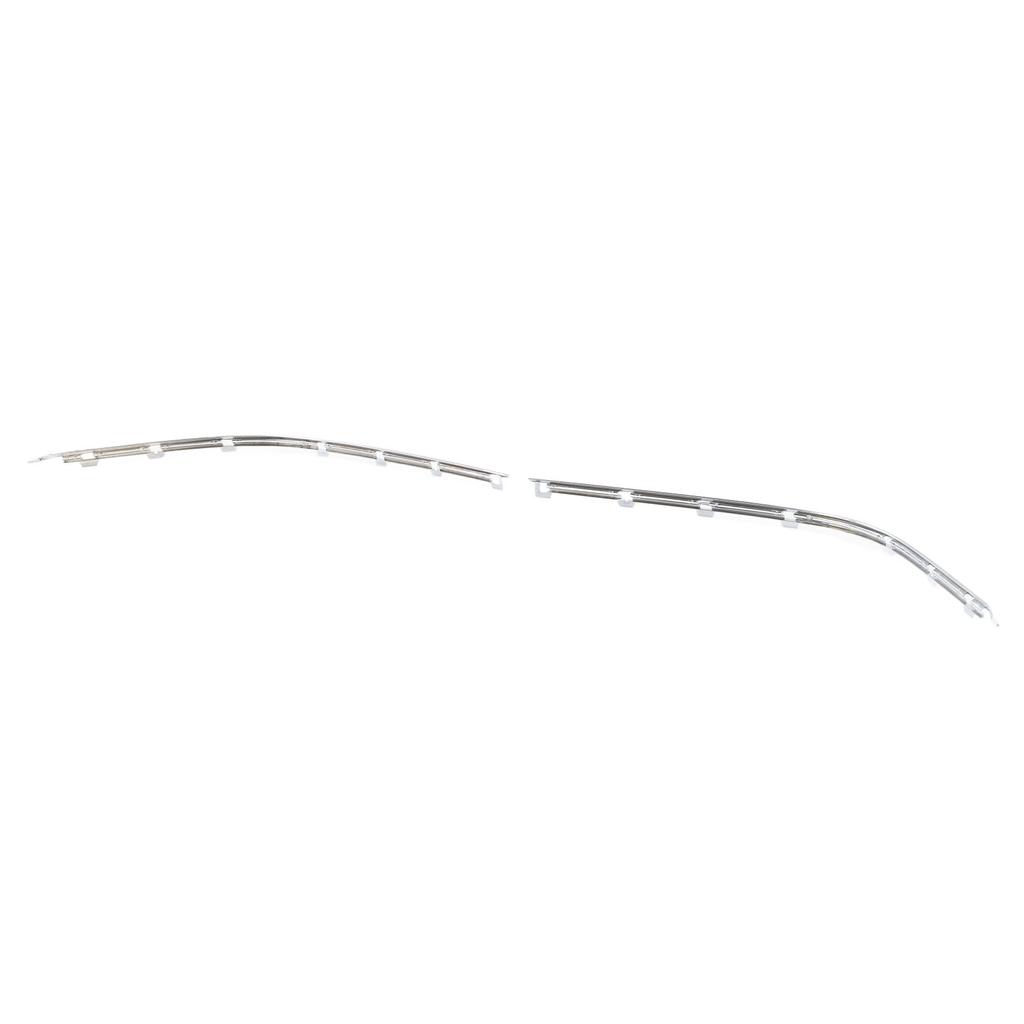 Front Bumper Moulding Chrome Trim 51118226562 Rocker Panel Impact Strip for 5 Series E39 1996 To 2003
