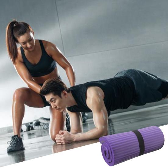 Yoga Mat Extra Thick Anti-slip Exercise Cushion Men Women Home Gym Workout Plank