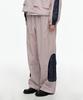 FALLETT Cut-Out Layered String Pants Pink