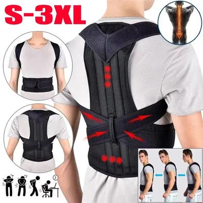 Adjustable Hump Correction Back Support Belt for Women Men S-3XL Unisex Posture Corrector Shoulder Lumbar Brace Trainer