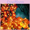 Luzes de Fio de LED para Halloween Com Abóboras Coloridas Fantasmas e Morcegos Para Decoração Festiva