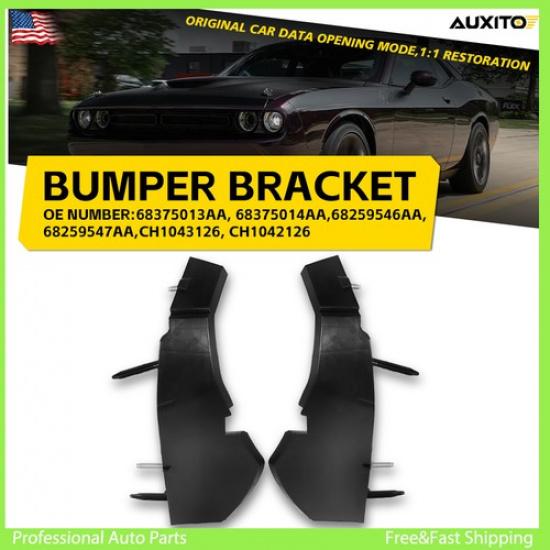 Car Front Bracket Support Bumper Fit Drive& Challenger Passenger Dodge 2015-