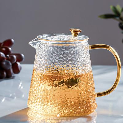 Glass Tea Pot Chinese Kung Fu Tea Puer Tea Kettle High Quality Convenient Glass Teapot Heat Resistant