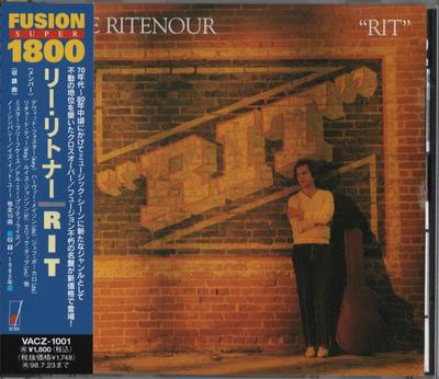 CD LEE RITENOUR  RIT  VACZ1001 Videoarts Music 1996 Japan ObiJazz Used