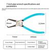 Anti-slip Joint Clamping Pliers 1Pcs Blue Portable Quick Filter Removal Oil Line Clamp for Outdoor Car Emergency Fix