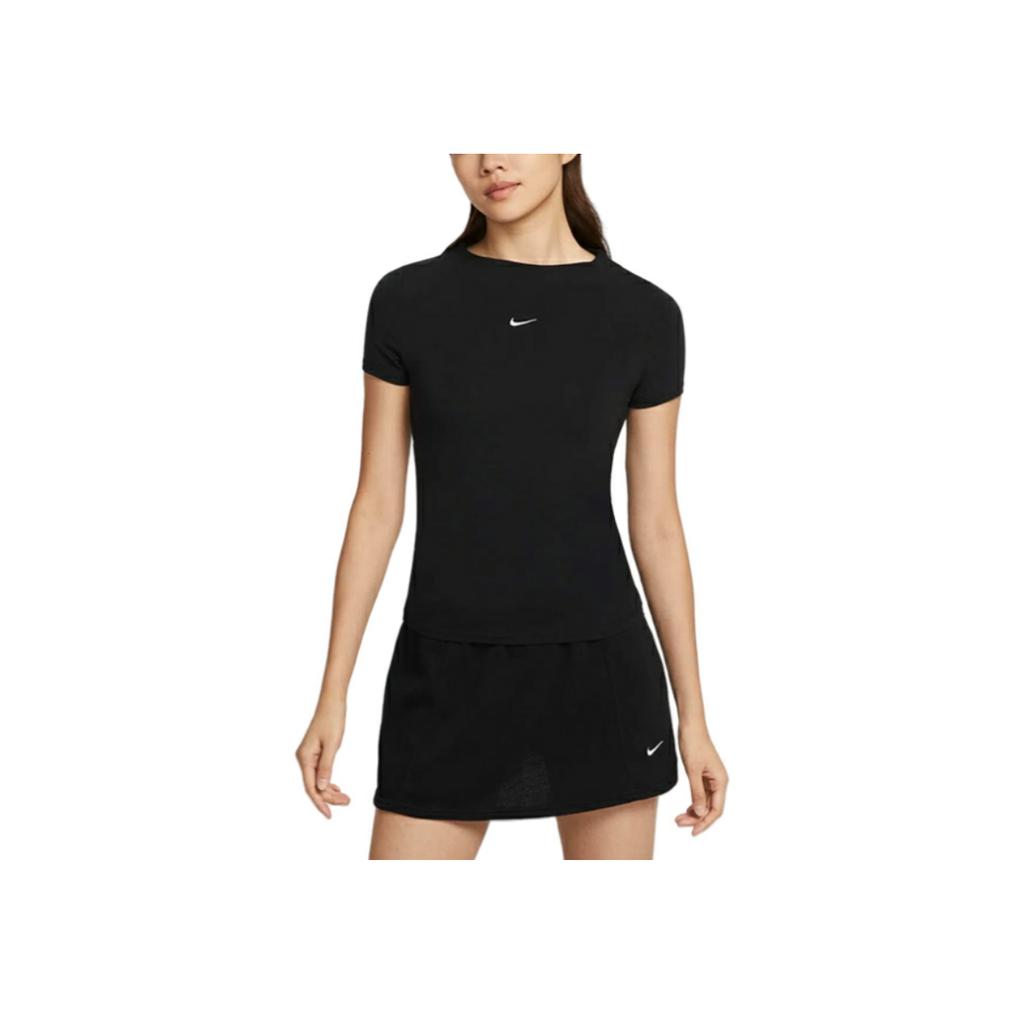 Nike Nsw Chll Kntss Sports Casual Pullover Short Sleeve T-Shirt Women T-Shirts HV2402010