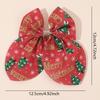 2Pcs “Merry Christmas” Bow Hair Clips Cute Christmas Tree Print Hairpins For Girls Children New Year Headwear Hair Accessories