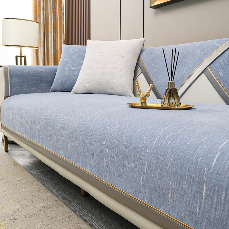 Sofa Cushion Non-Slip Stain-Resistant Light Luxury Sofa Cover Four Seasons Universal Sofa Cushion High Sense