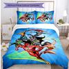 Superman Pattern Printed 3PCS Bedding Set, Soft Skin-Friendly Washable Duvet Cover & Pillowcases Set