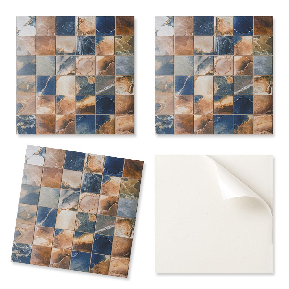 Decorative Tiles with Graphics Adhesive Mosaic with Stone Patterns 20X20X20 Cm