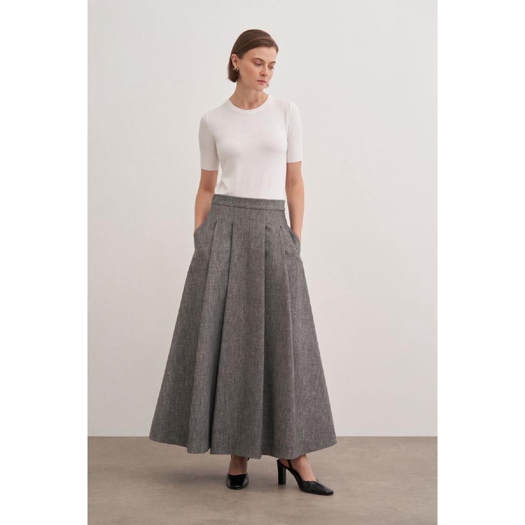 Elastic Waist Skirt