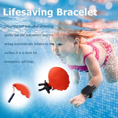 Outdoor Anti-Ertrinken Armband Lebensrettung Rettungsgerät Schwimmendes Tragbares Schwimmen Sicher Notfall Wassersport Hilfe Lebensrettung
