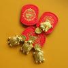 Lucky Wealth Turtle Amulet Fengshui Lucky Turtle Wallet Charm Money-Biting Turtle Ornaments Decor Auspicious Turtle Statue