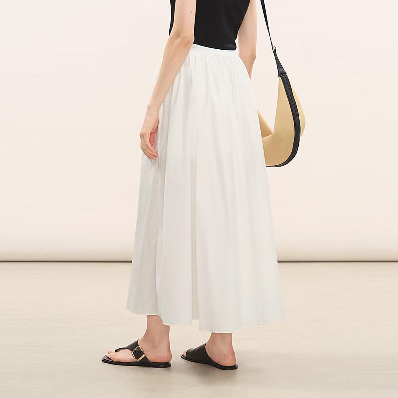Less Casual Cotton A-Line Maxi Skirt