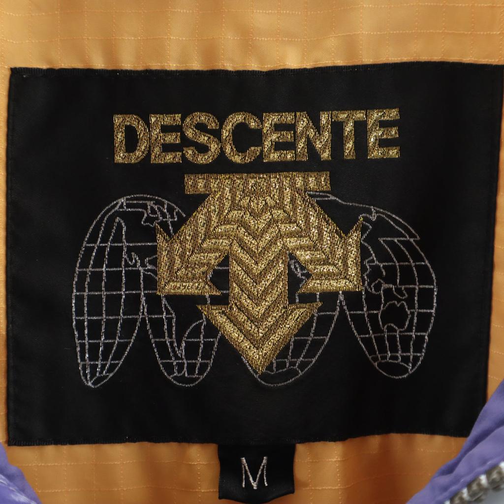 DESCENTE 80s 90s Made In Japan Old Overall Handle Half Zip Jacket Men's Used