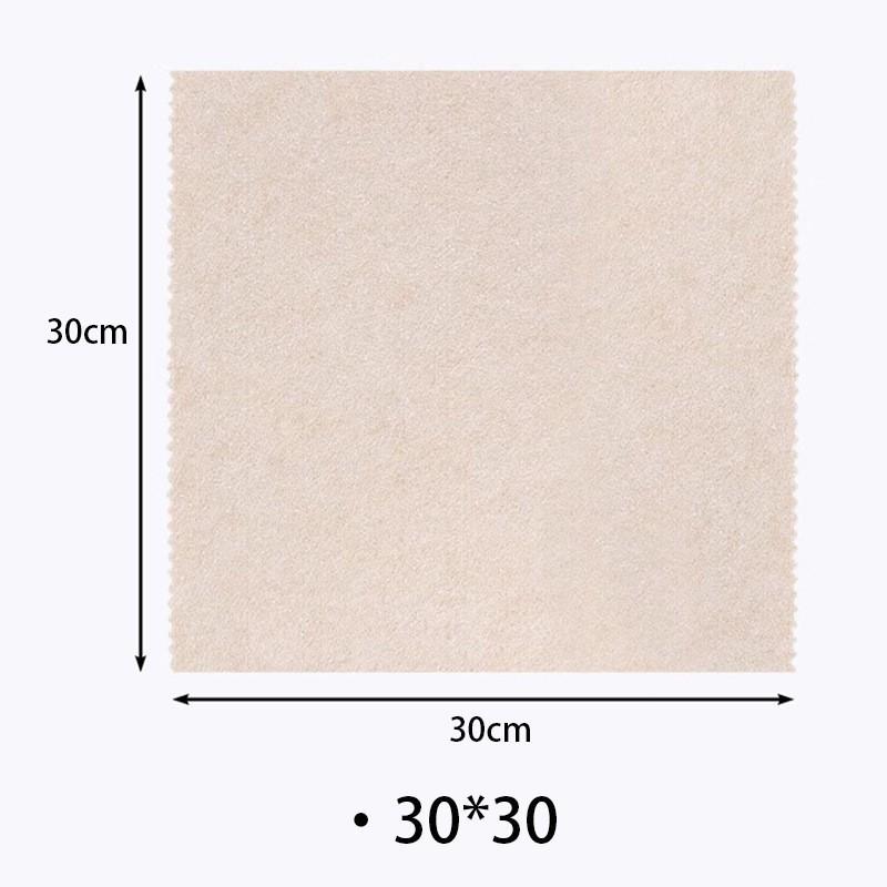 Multifunktionales, leicht zu reinigendes Luffa-Scheuerschwamm - Dickes, antihaftbeschichtetes Küchen-Geschirrtuch