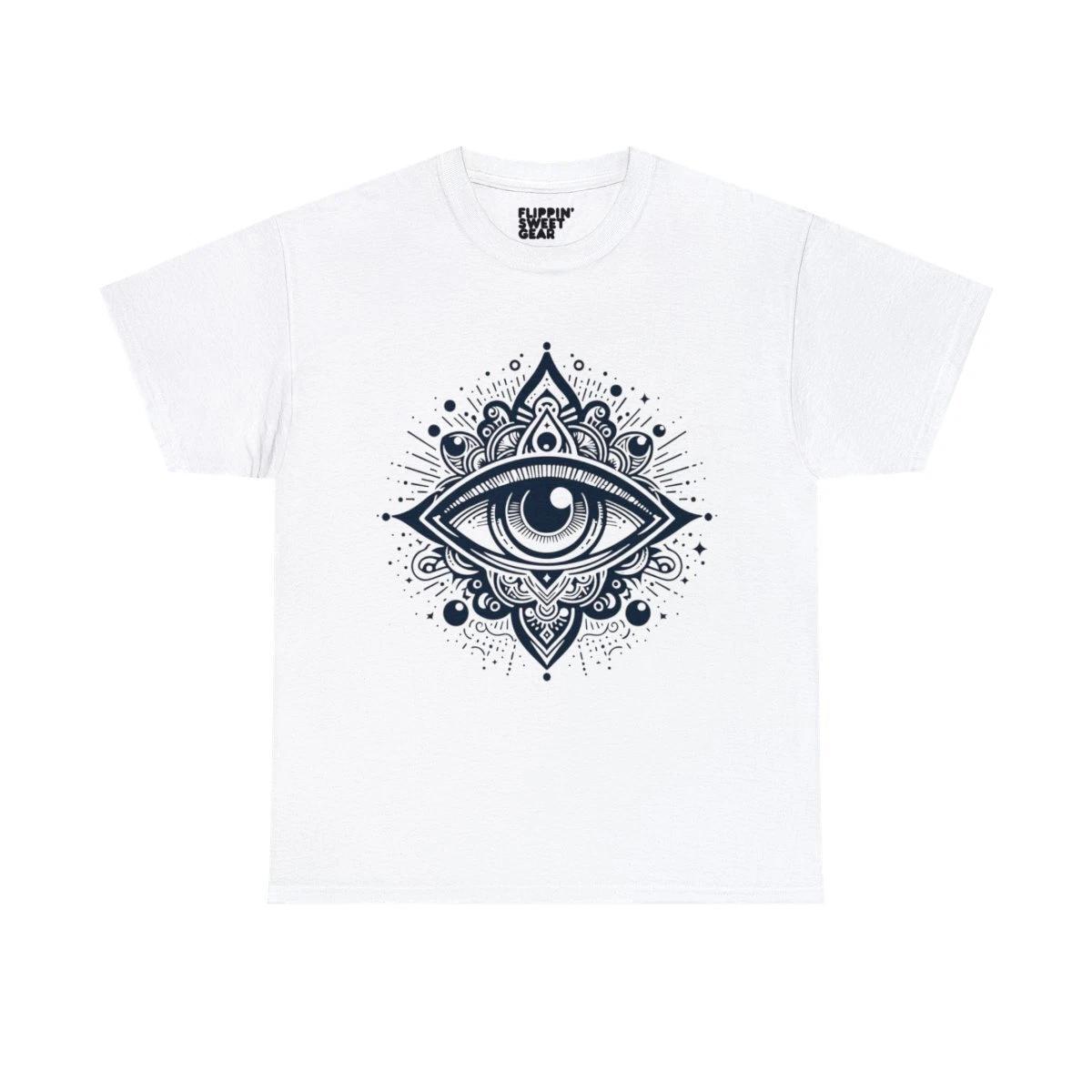 Mystical Third Eye Spiritual Graphic Tee Shirt 4XL