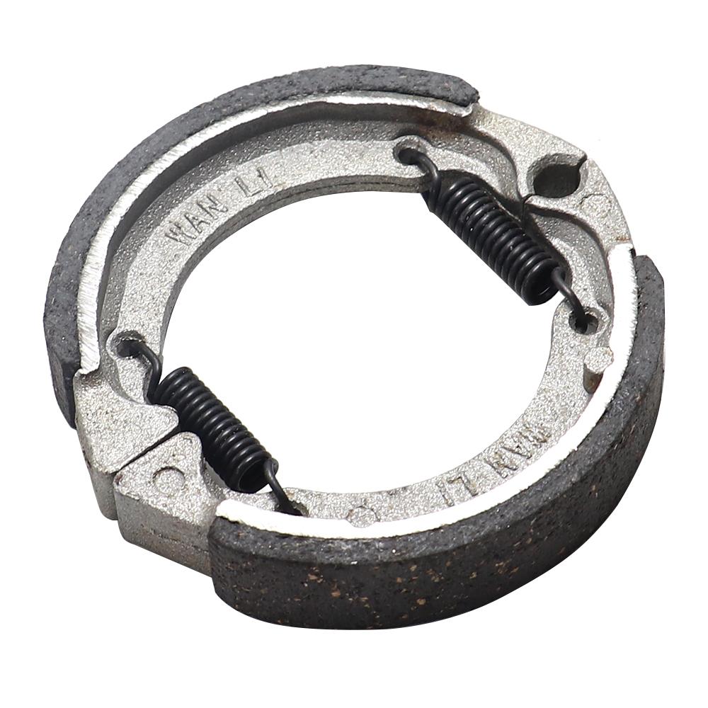 75mmx76mmx15mm Motorcycle Rear Brake Shoe Drum Pad Metal Spring Brake System For Motorbike Electric Scooter