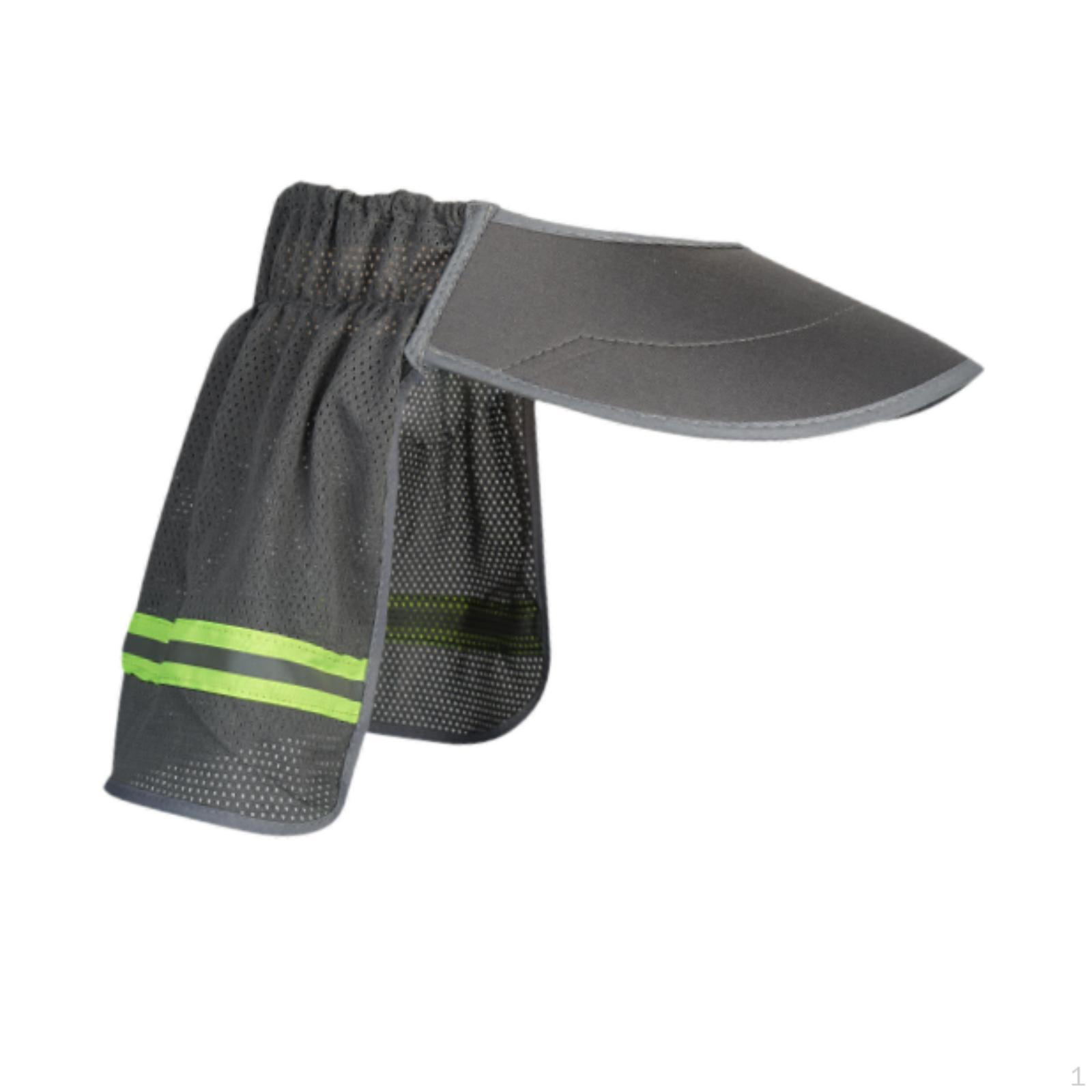 

Защитный козырек для строительной каски с защитой от солнца для аксессуаров для каски серый