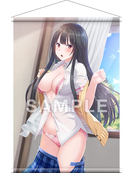 Wants To Be Cared For Premium Edition PS4 B2 Tapestry Illustrated by Wants To Be Cared Original Soundtrack Himemiya-san - (Bonus Nekonyan,